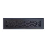 Elegant Scroll 2x12 Steel Floor Register