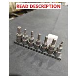 3/8-inch Drive Metric Hex Bit Socket Set