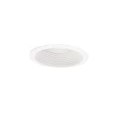 Halo Gloss White 6 in. W Plastic Baffle Trim