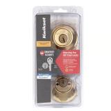Kwikset SmartKey Brass Deadbolt (Double)