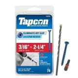 3/16 in. x 2-1/4 in. Star Flat-Head Anchors
