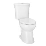 Power Flush 12" Dual Flush Toilet, White