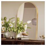 24x36 in. Gold Vanity Mirror, Aluminum Frame