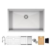 Zero Radius 30 in. Undermount Sink