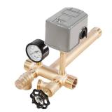 Well Pressure Tank Tee Kit, Brass Install