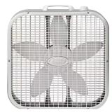 20 in. 3-Speed White Box Fan damaged