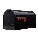 Architectural Mailboxes Elite Black Post Mount