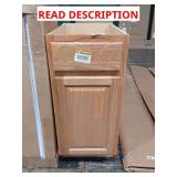 Medium Oak kitchen cabinet 15"x35"x24"