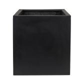 Pottery Pots Square 20-in W Planter, Black