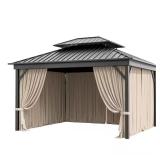 10x12 ft Outdoor Privacy Curtains (4-Side) MISSIN