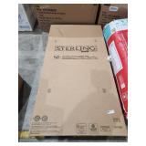 Sterling left-drain shower base