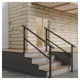 Metal Handrail for 0-5 Steps (2-Pack)