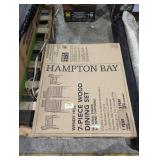 (Box 3 of 3) Windy Hill 7-Piece Wood Dining Set