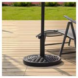 Umbrella Base 26 lb, 18 in, 1.5 1.9 in poles
