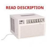 Amana 11,200 BTU Window A/C 230/208V Cools 600