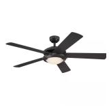 Comet 52-in Integrated LED Fan w/ Light