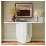 Turrella 63" White Console Table