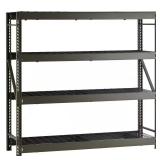 Army Green 4-Shelf Garage Shelving Unit