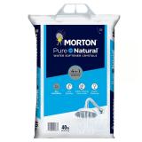 Morton Pure & Natural Water Softener Salt 40 lb