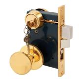Prime-Line Brass Double Cylinder Deadbolt