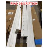 White prehung interior doors with shaker panels