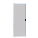 30x80 Adjustable White Patio Screen Door