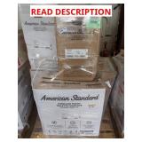 Skid Lot Of Assorted American Standard Toilets