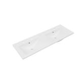 18.5x47.88 Ceramic Vanity Top - White