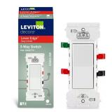 Decora Lever Edge 15A 120/277V 3-Way White