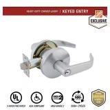Heavy Duty Commercial Lever ADA Satin Chrome