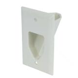 White 1-Gang Decorator Wall Plate (1-Pack)