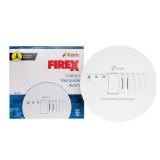 Firex Hardwired CO Detector with 9V Backup