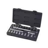 Pass-Thru 3/8" Drive Ratchet Set (23-Pc)