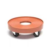 12 in. Terra Cotta Plant Dolly/Caddy with Hole