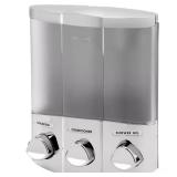 Trio 15 oz Soap/Lotion Dispenser Satin Silver