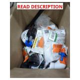 Box Lot Of Assorted Home Improvement Items