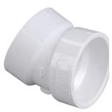 4 in. PVC 22-1/2-Degree Hub x Hub Elbow