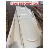Skid Lot of 7 Interior Doors / some trim