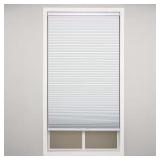 (2) White Cordless Blackout Shades - 70W x 64L