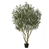 8 ft Artificial Olive Tree for Home Decor