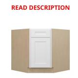 Norfolk Shaker 36in Cabinet, Painted White