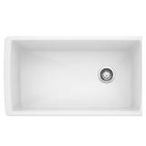 DIAMOND Silgranit Undermount Sink 33.5" White