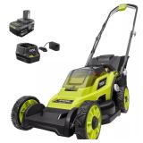 RYOBI 18V 13" Cordless Mower +4.0Ah