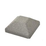 SimTek 5x5 EcoStone Gray Fence Post Cap