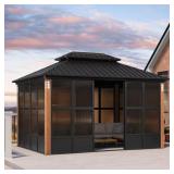 Sunroom Gazebo Solarium Hardtop Screen House
