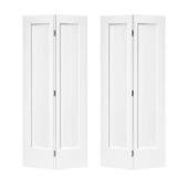60x80 in 1-Panel Shaker Bi-Fold Door Kit