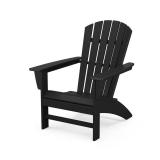Grant Park Adirondack Chair, Curveback Black