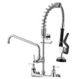 BATHADORE Wall-Mount Faucet, Chrome