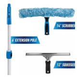 Unger Total Pro Kit with 14" Scrubber