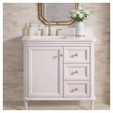 Cliveden 36" Single Sink Freestanding Vanity